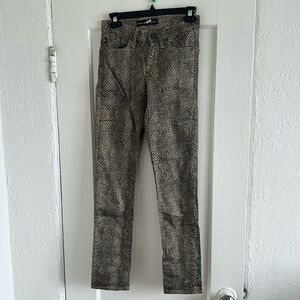 Sparkly/snakeskin Pants
